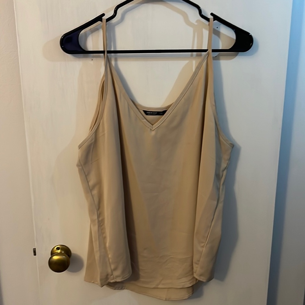 NUDE TANK TOP, size 1X